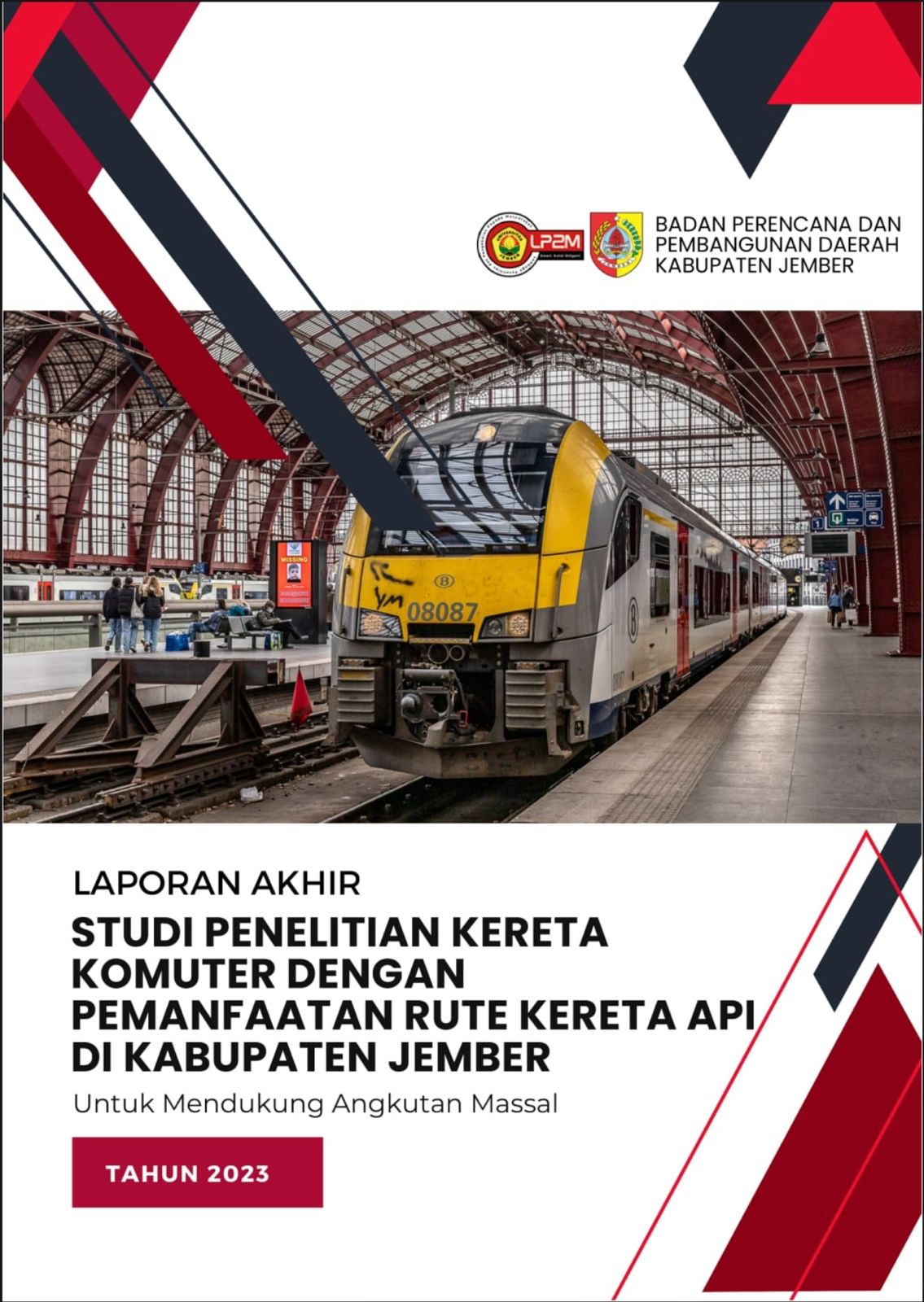Studi Penelitian Kereta Komuter dengan Pemanfaatan Rute KA di Kabupaten Jember untuk Mendukung Angkutan Massal